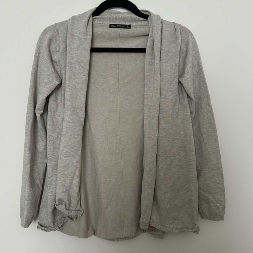 Zara beige cardigan
